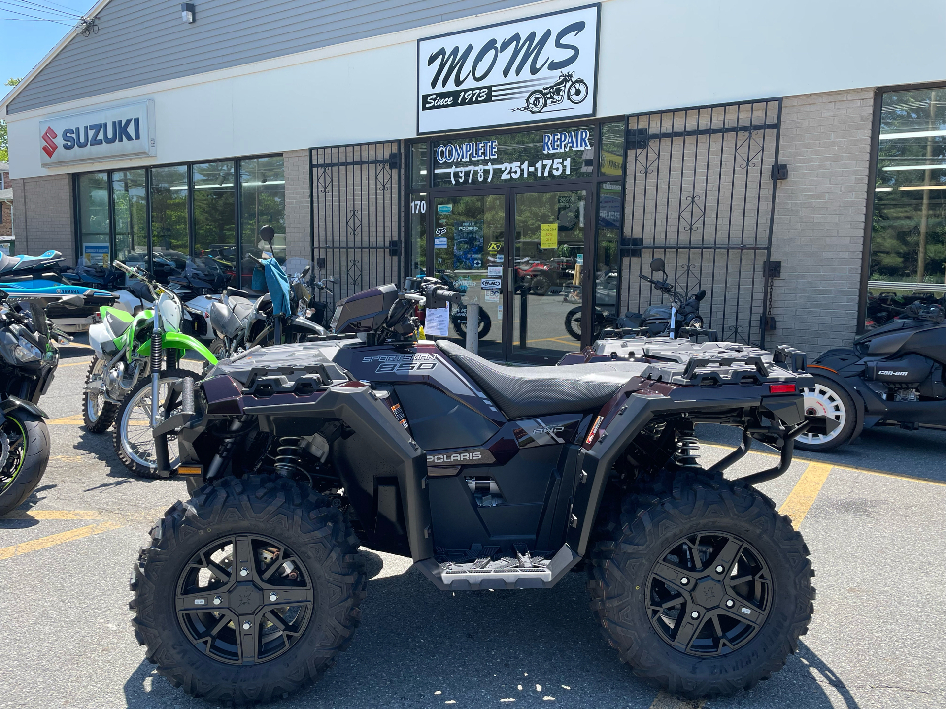 2024 Polaris Sportsman 850 Ultimate Trail in North Chelmsford, Massachusetts - Photo 9