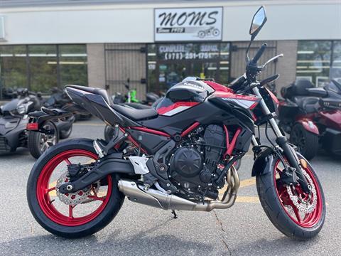 2024 Kawasaki Z650 ABS in North Chelmsford, Massachusetts