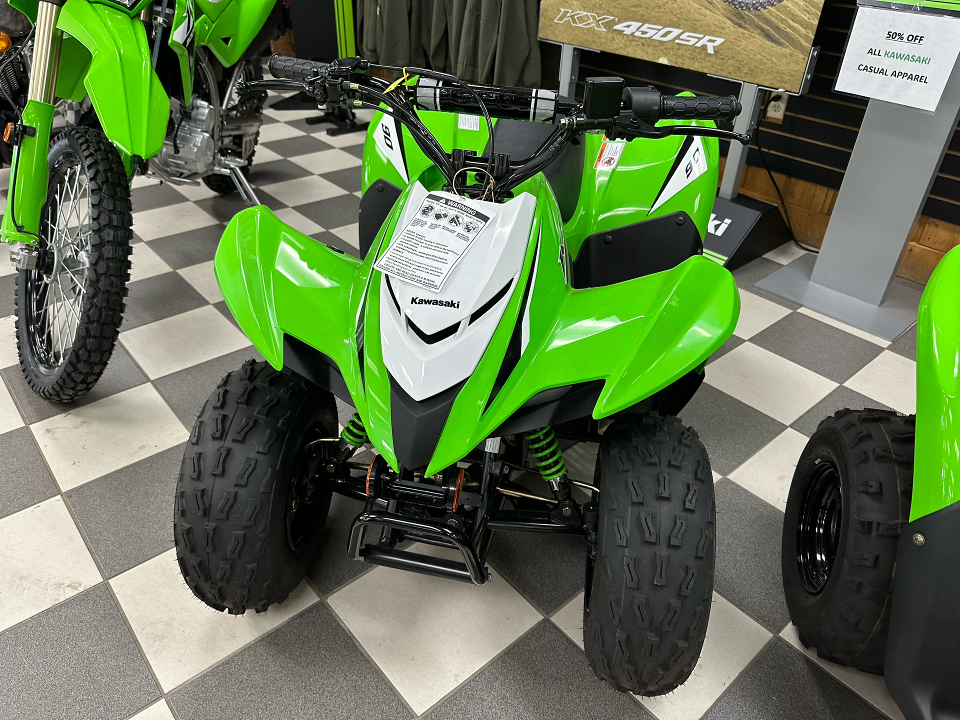 2023 Kawasaki KFX 90 in Enfield, Connecticut - Photo 2