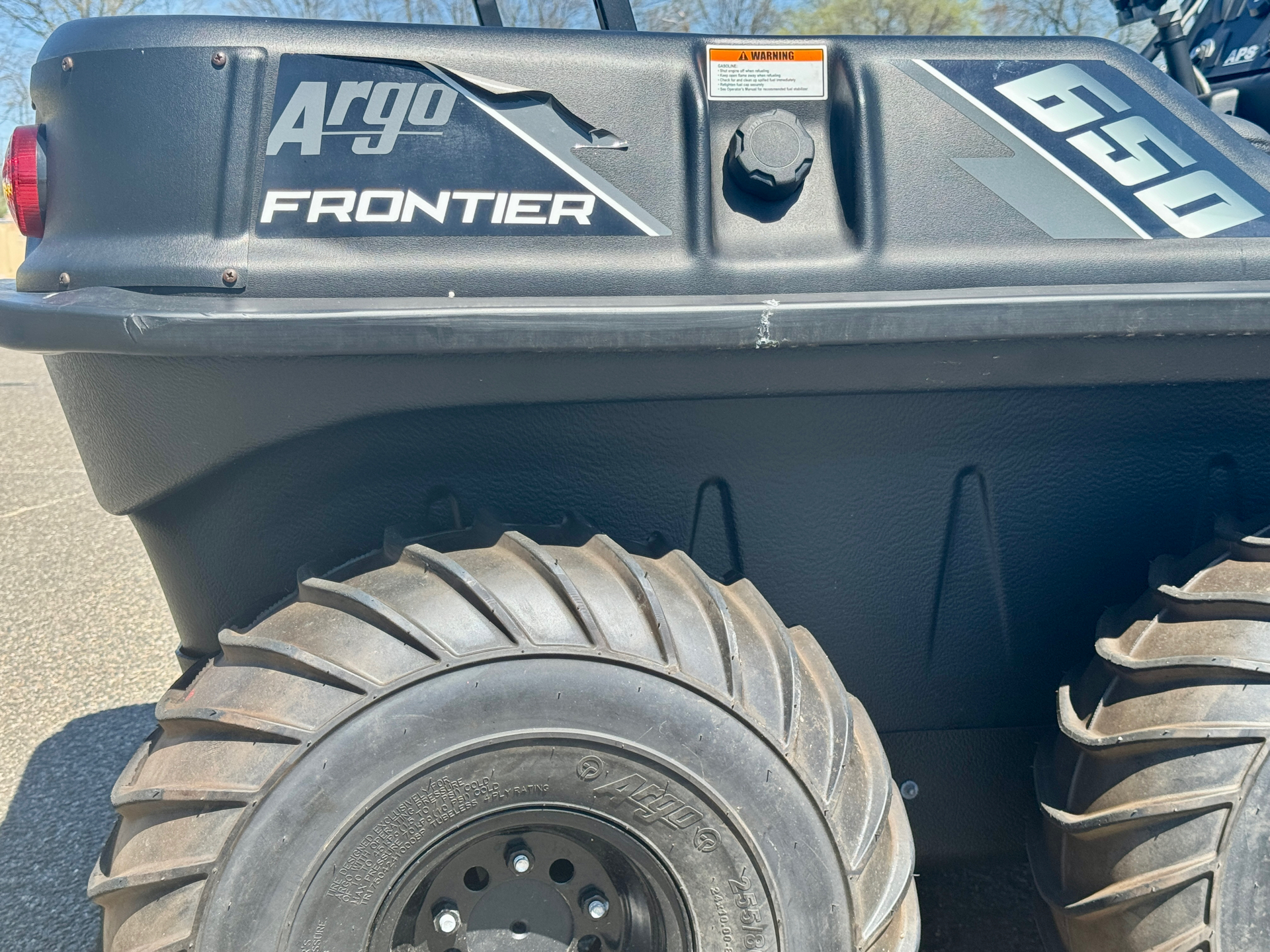 2023 Argo Frontier 650 6x6 in Enfield, Connecticut - Photo 4