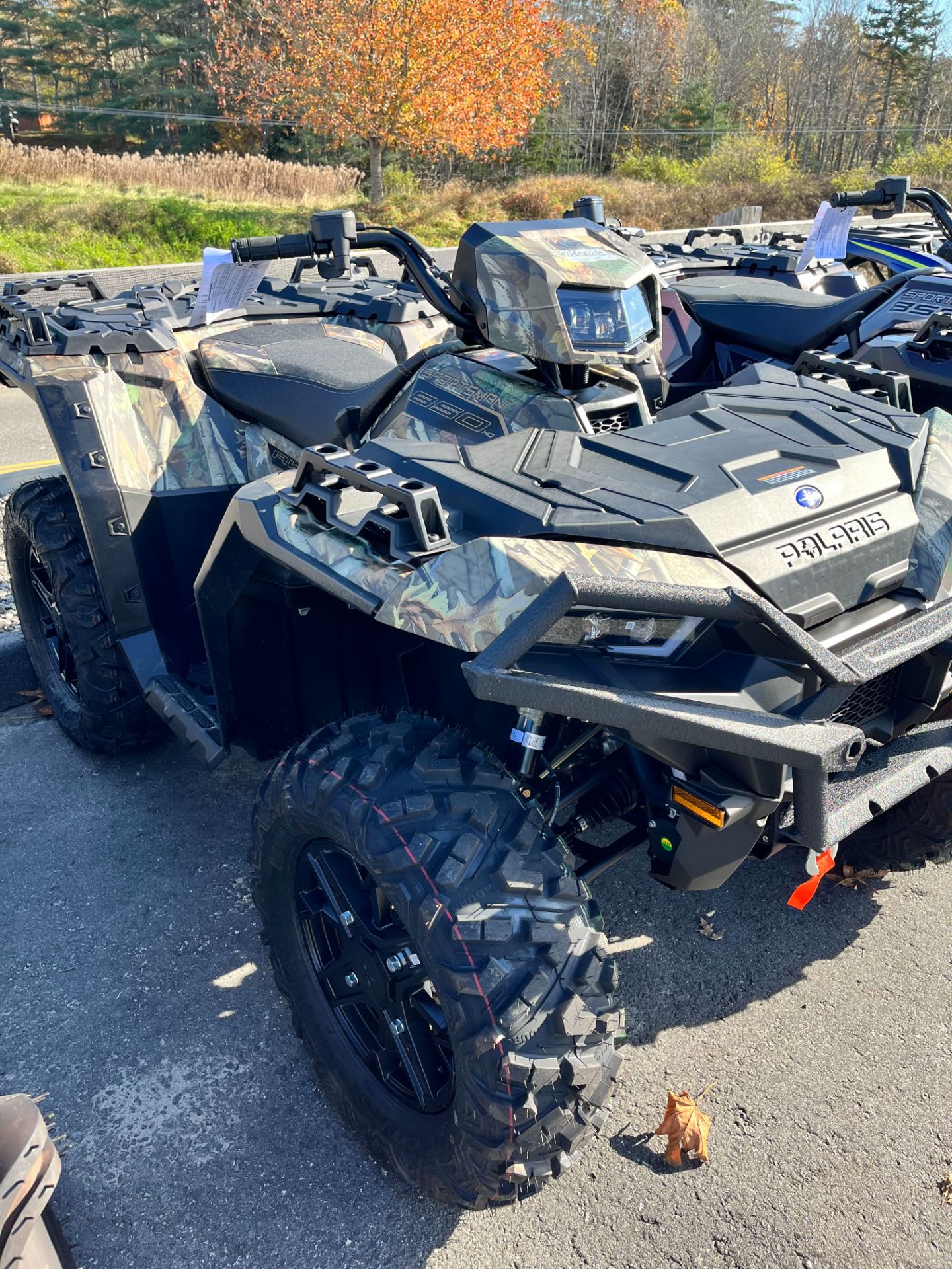 New 2024 Polaris Sportsman 850 Ultimate Trail Polaris Pursuit Camo ATVs