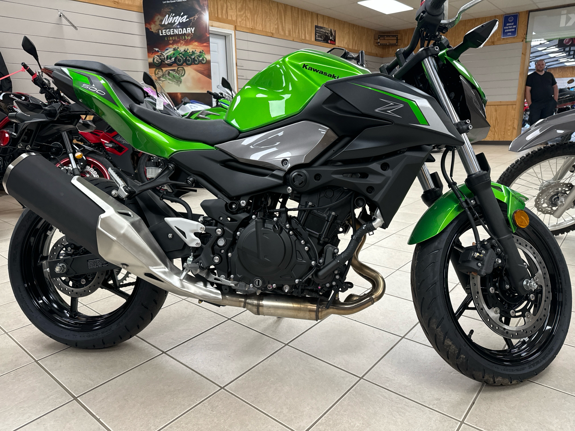 2024 Kawasaki Z500 ABS in Topsham, Maine - Photo 1