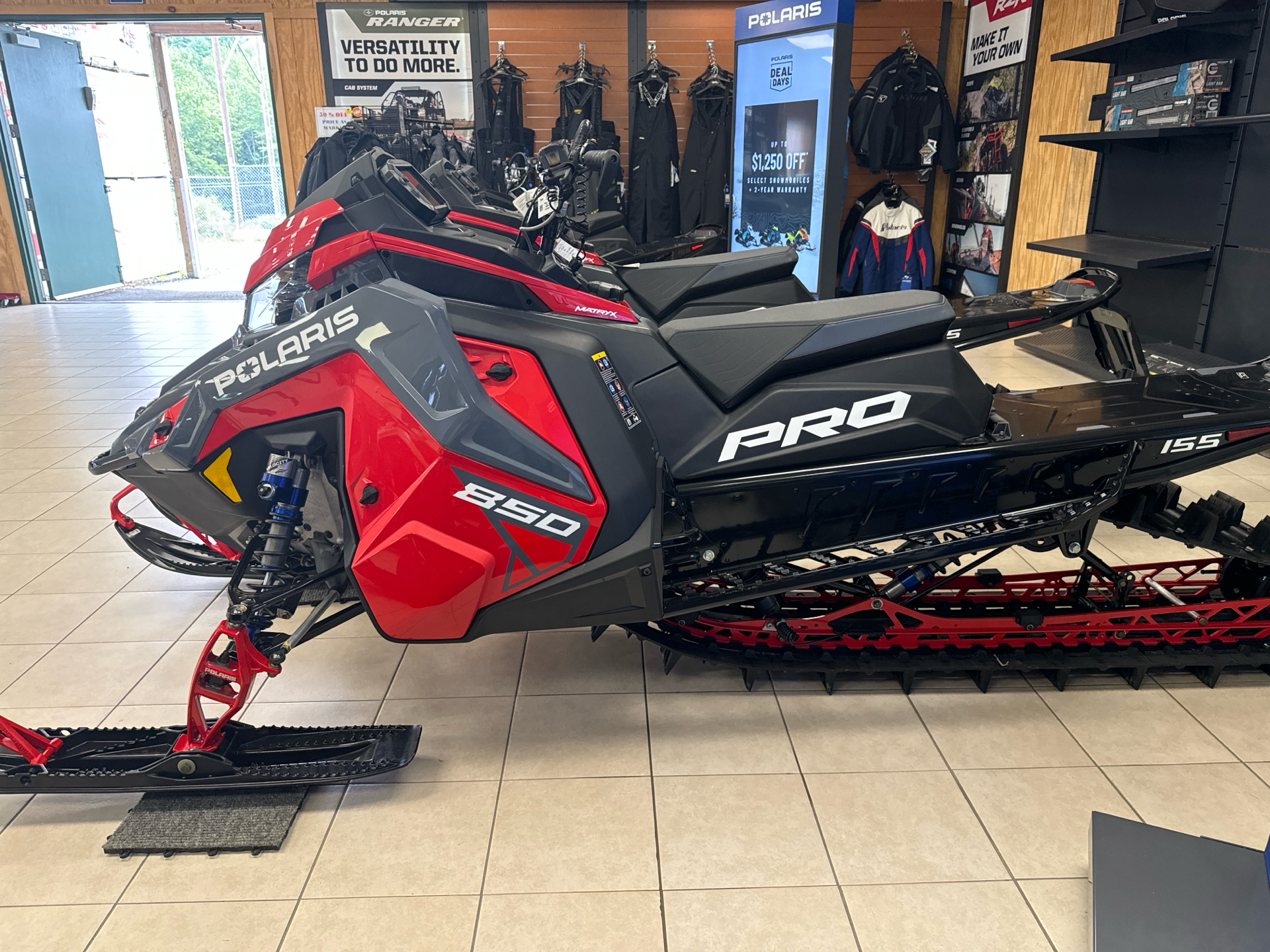 2024 Polaris 850 PRO RMK Slash 155 in Topsham, Maine - Photo 2