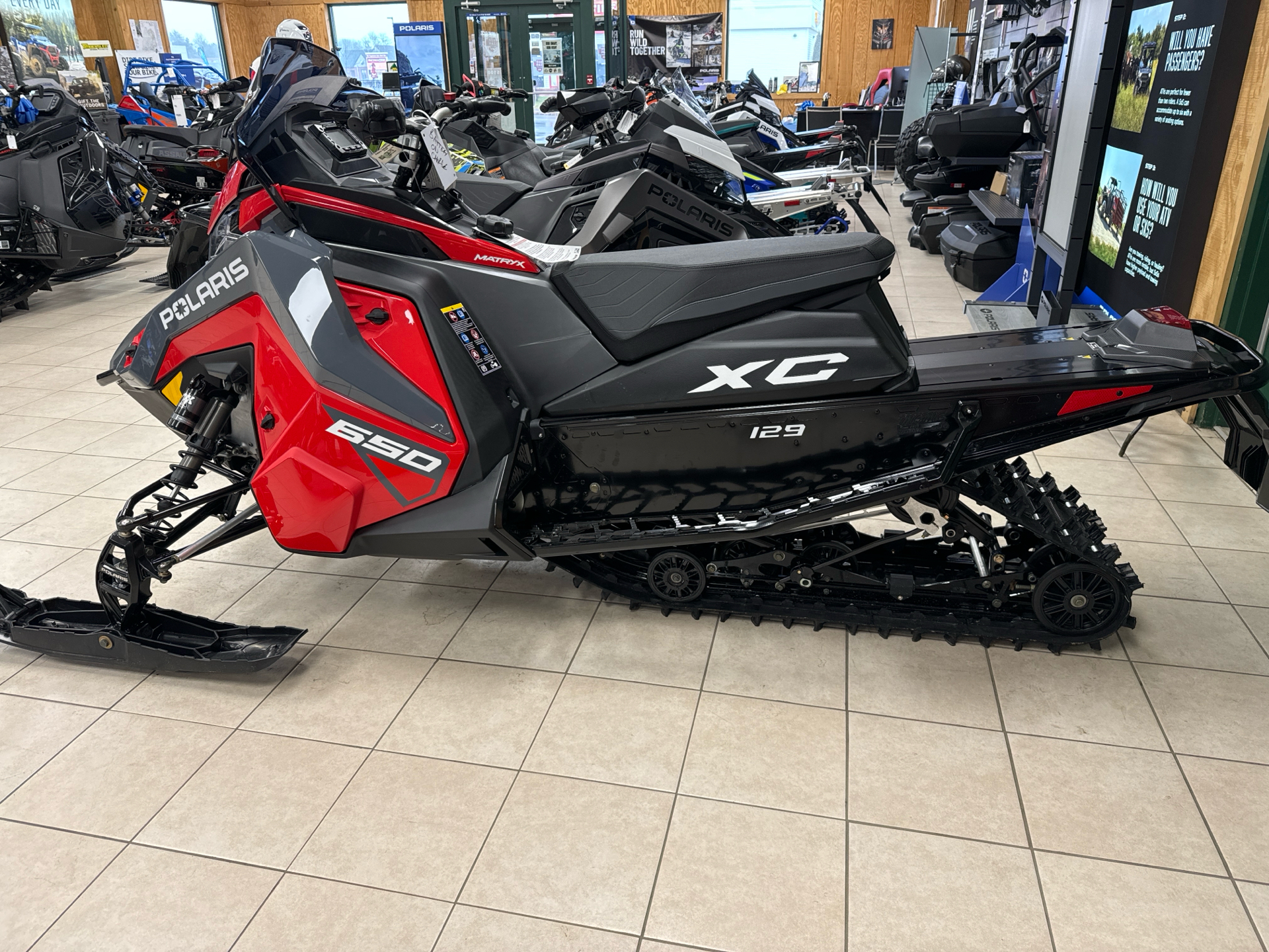 2024 Polaris 650 Indy XC 129 ES in Topsham, Maine - Photo 5