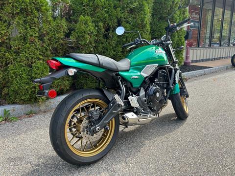 2022 Kawasaki Z650RS in Tyngsboro, Massachusetts - Photo 2