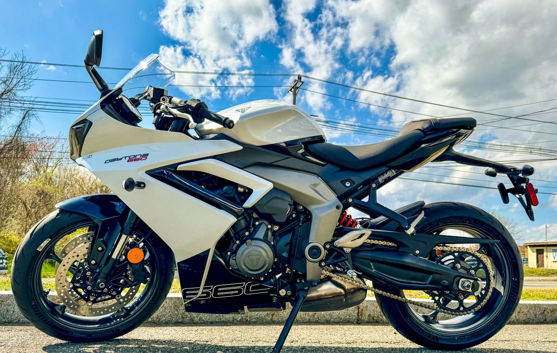 2025 Triumph Daytona 660 in Tyngsboro, Massachusetts - Photo 1