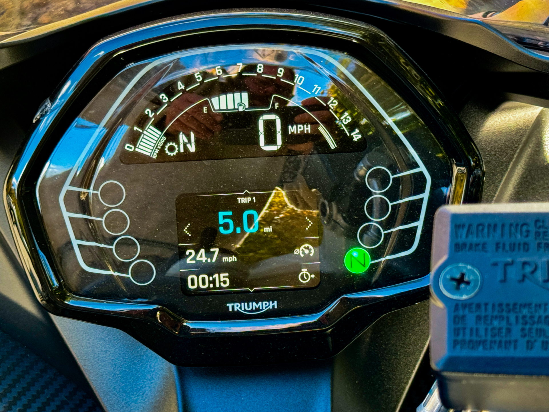 2025 Triumph Daytona 660 in Tyngsboro, Massachusetts - Photo 28