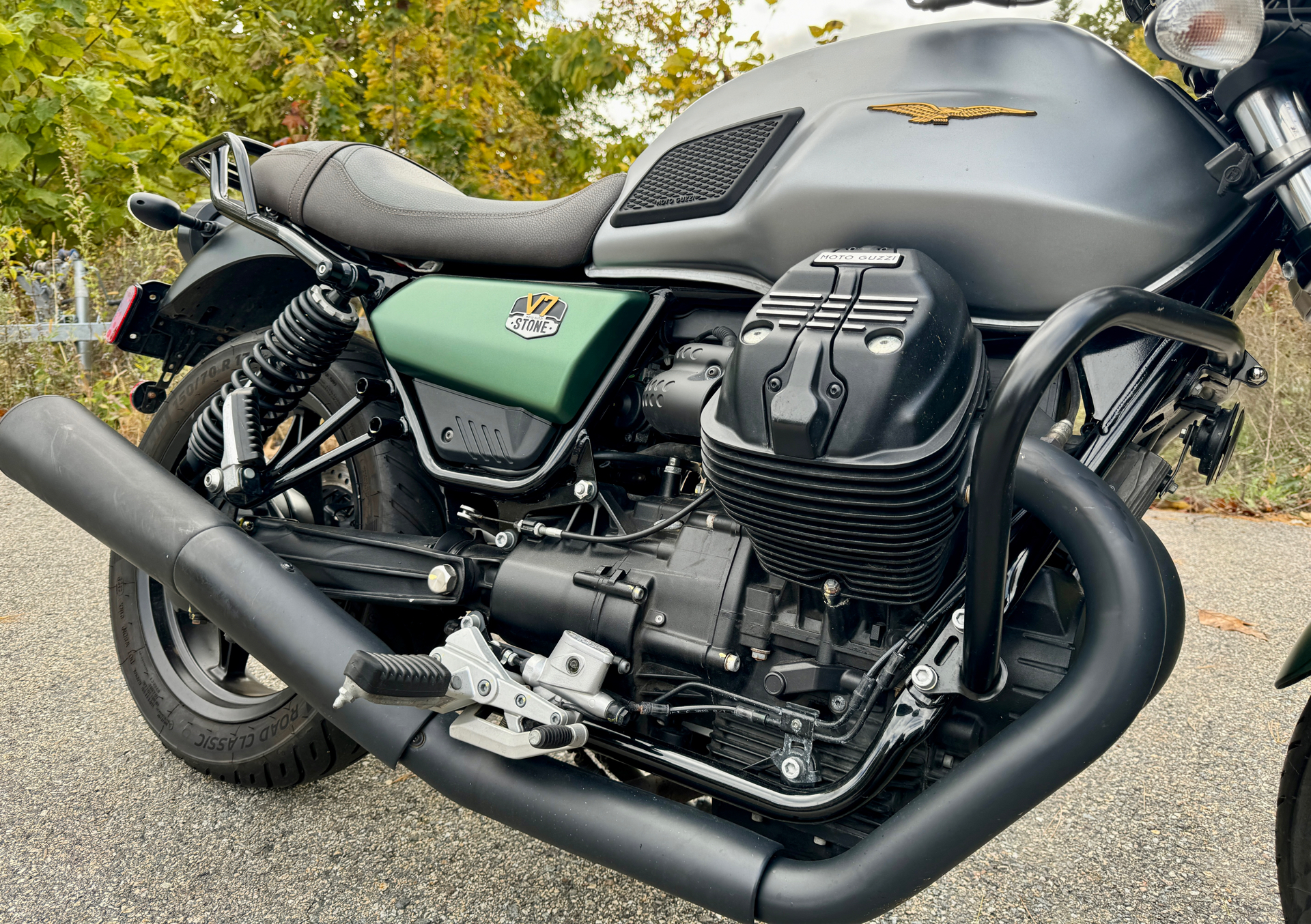 2021 Moto Guzzi V7 Stone Centenario E5 in Tyngsboro, Massachusetts - Photo 36