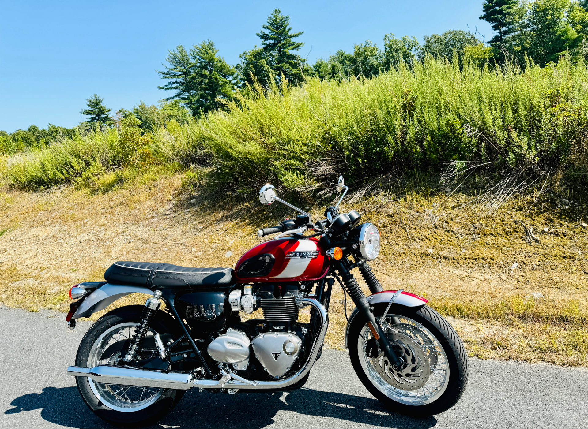 2025 Triumph Bonneville T120 Elvis Presley Limited Edition in Tyngsboro, Massachusetts - Photo 25