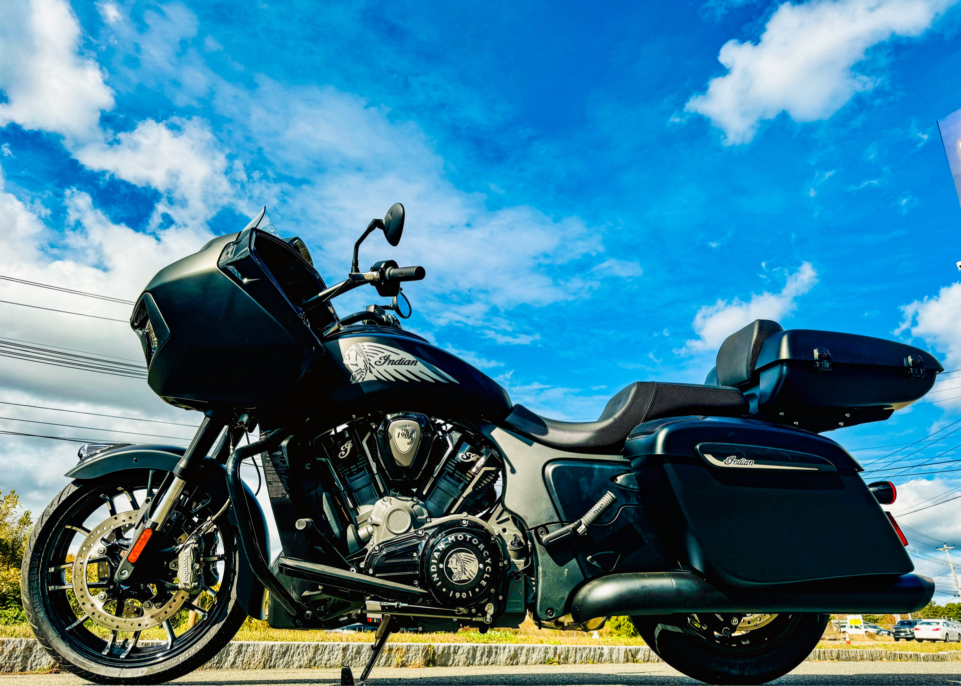 2024 Indian Motorcycle Challenger® Dark Horse® with PowerBand Audio Package in Foxboro, Massachusetts - Photo 1