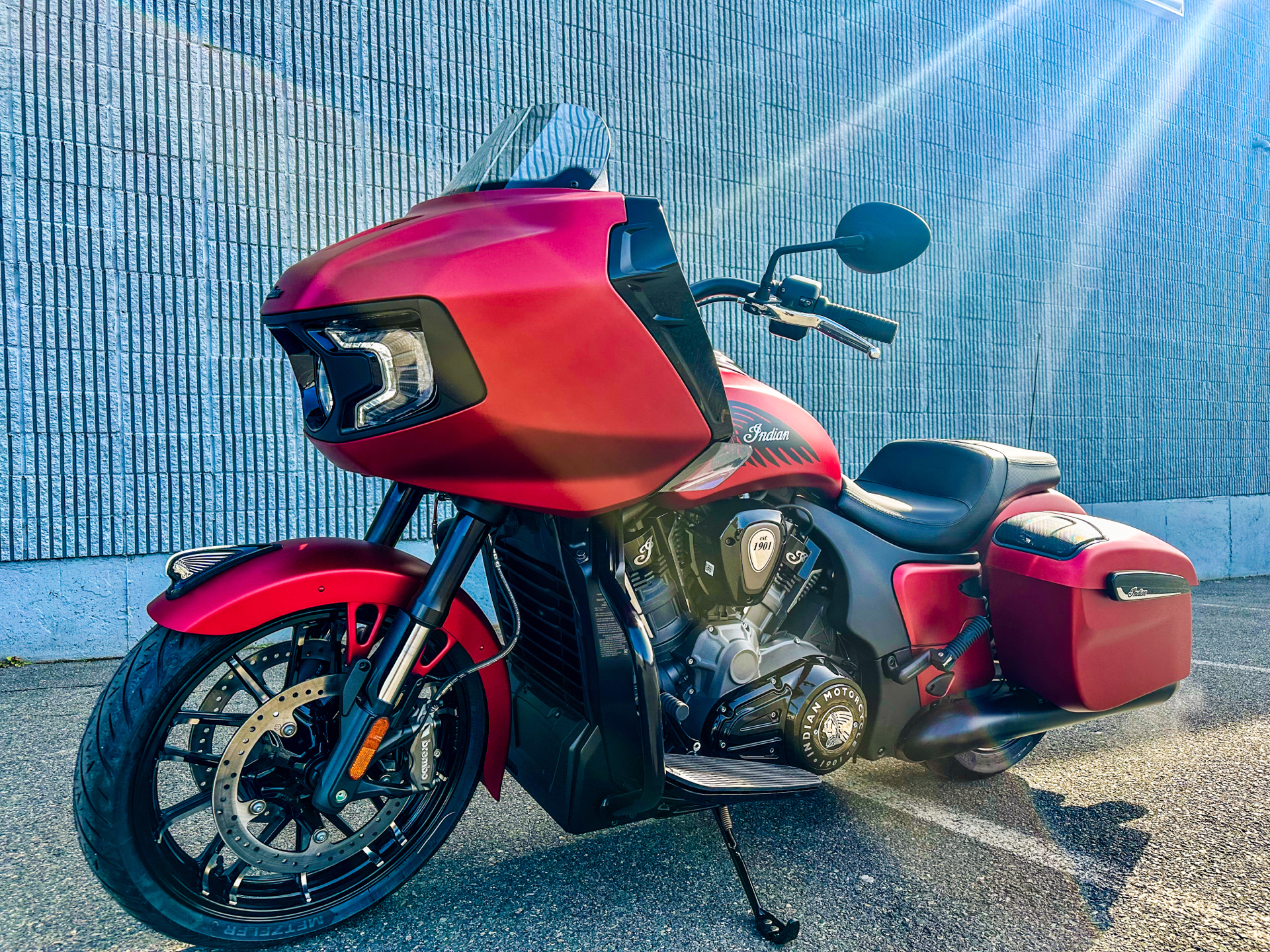 2024 Indian Motorcycle Challenger® Dark Horse® with PowerBand Audio Package in Foxboro, Massachusetts - Photo 3