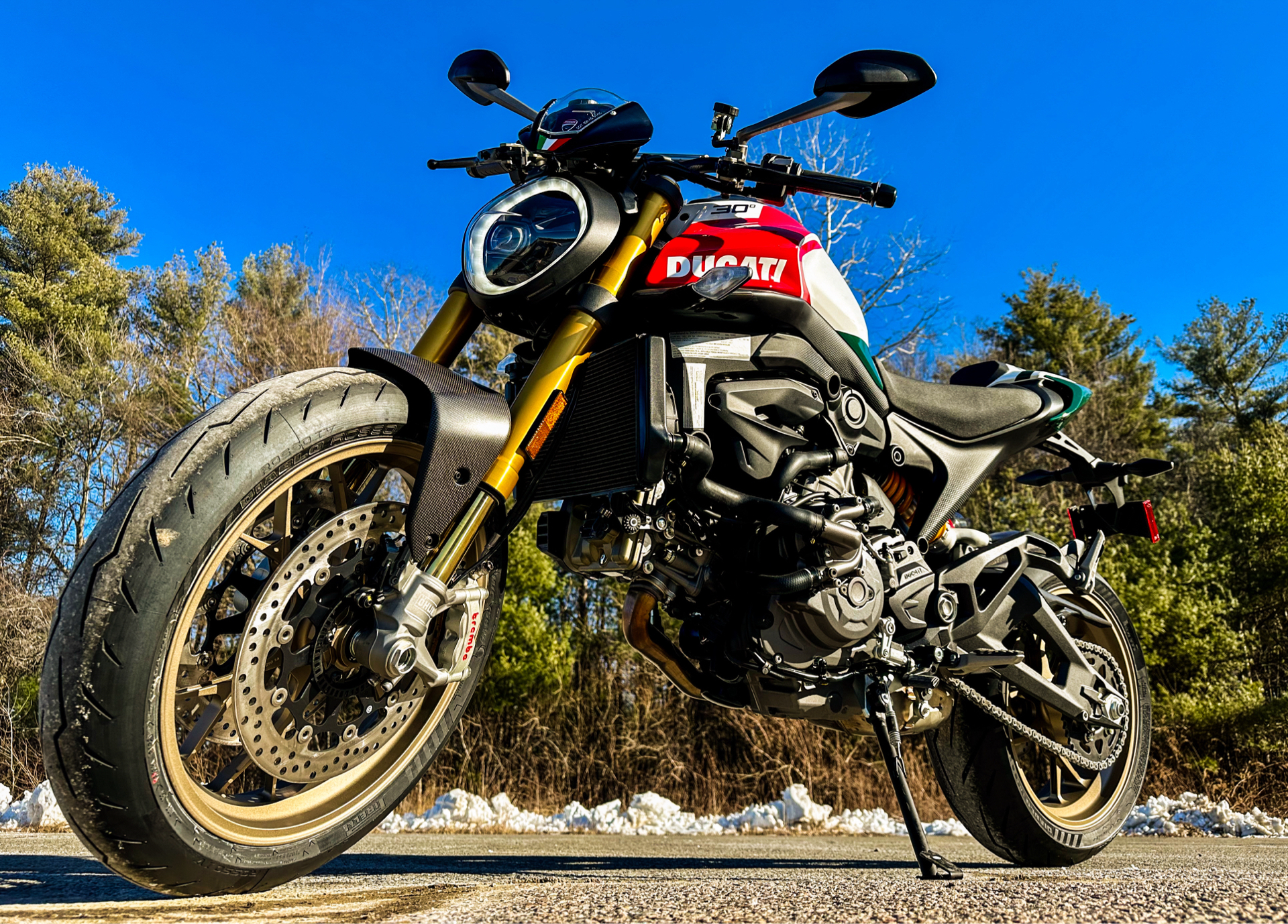 2024 Ducati Monster 30th Anniversario in Foxboro, Massachusetts - Photo 1