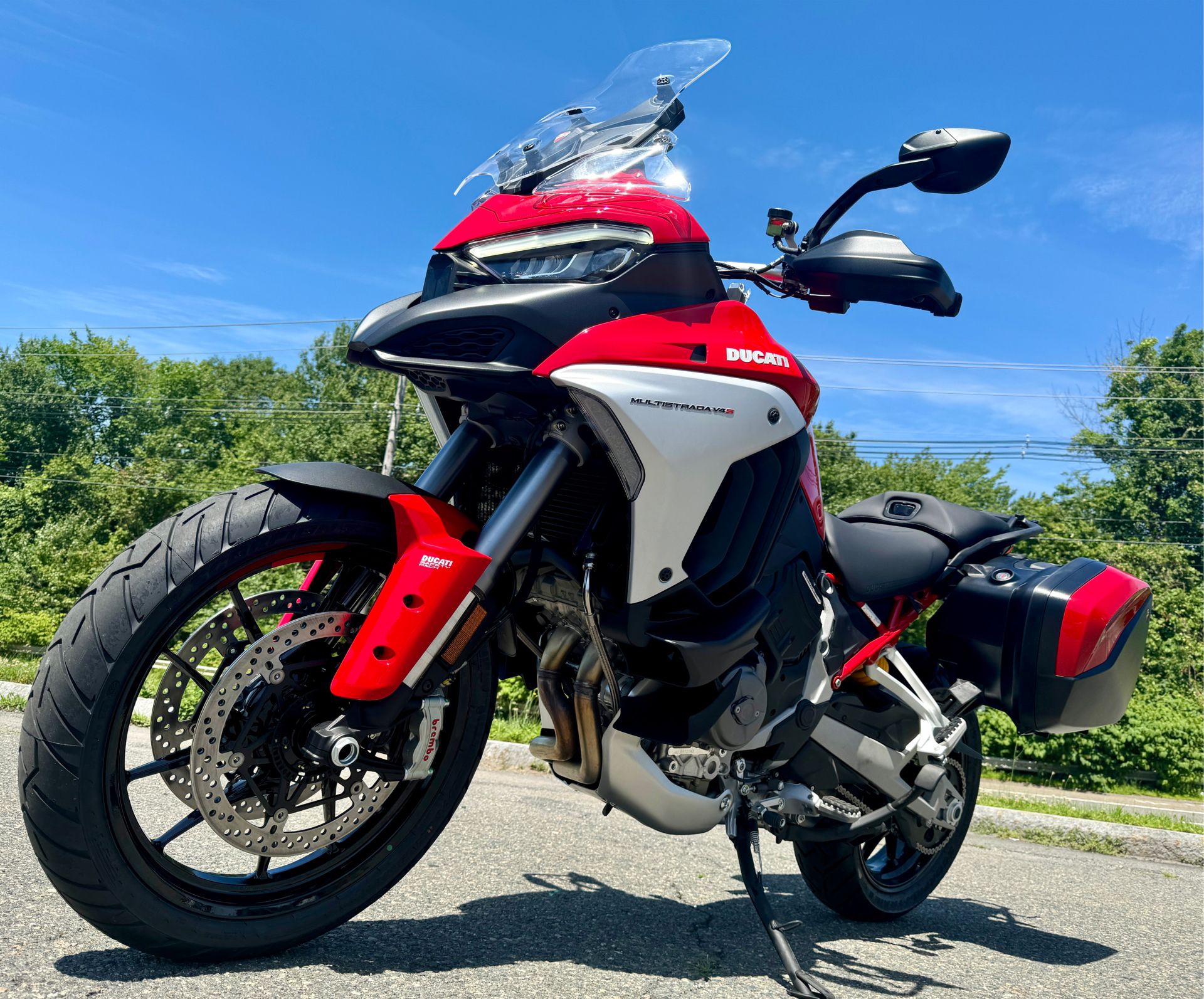 2024 Ducati Multistrada V4 S Travel & Radar in Foxboro, Massachusetts - Photo 1