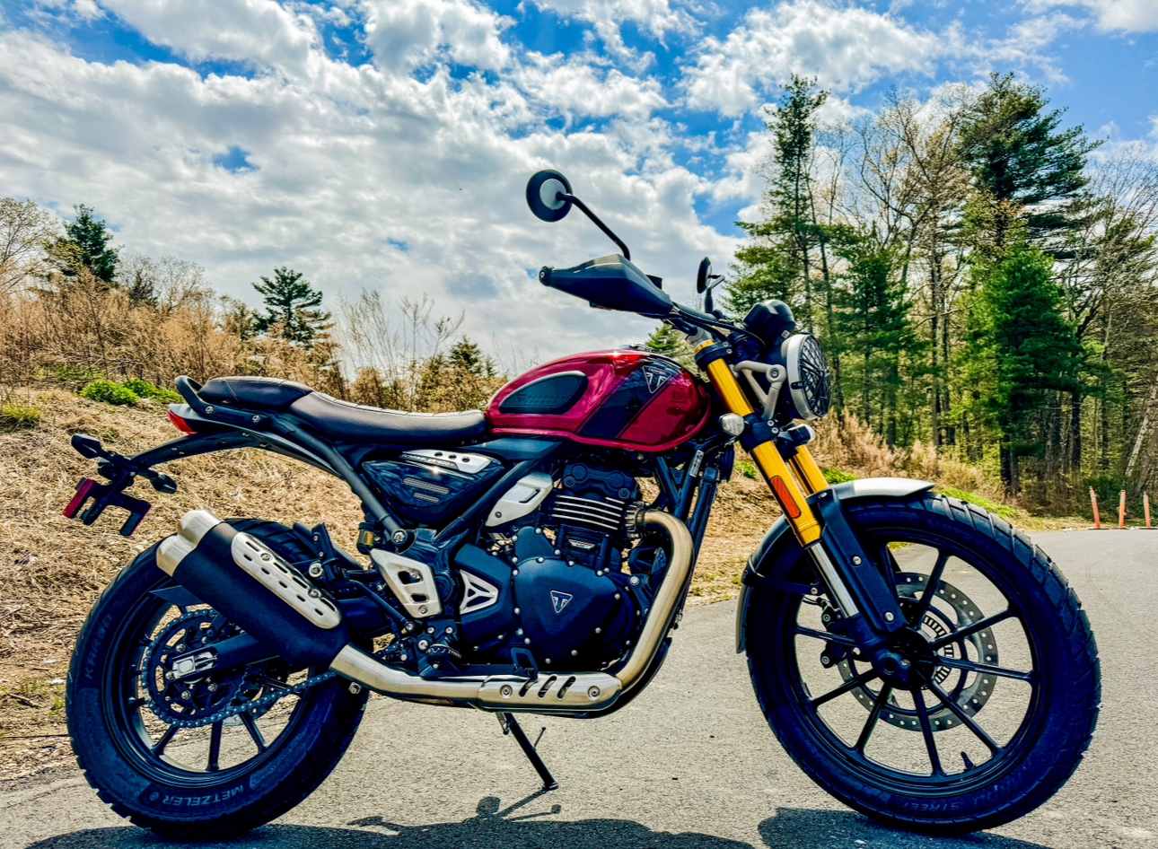 2024 Triumph Scrambler 400 X in Foxboro, Massachusetts - Photo 9