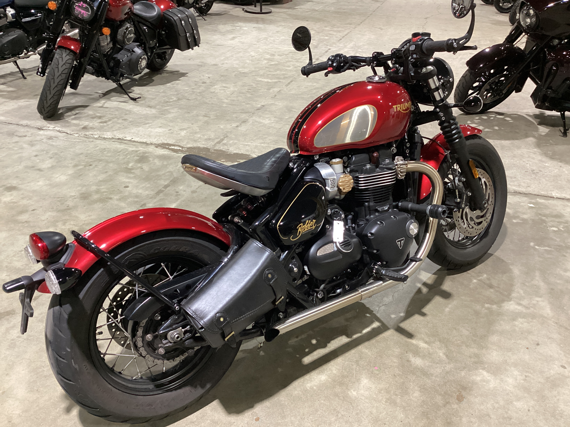 2022 Triumph Bonneville Bobber Gold Line in Foxboro, Massachusetts - Photo 2