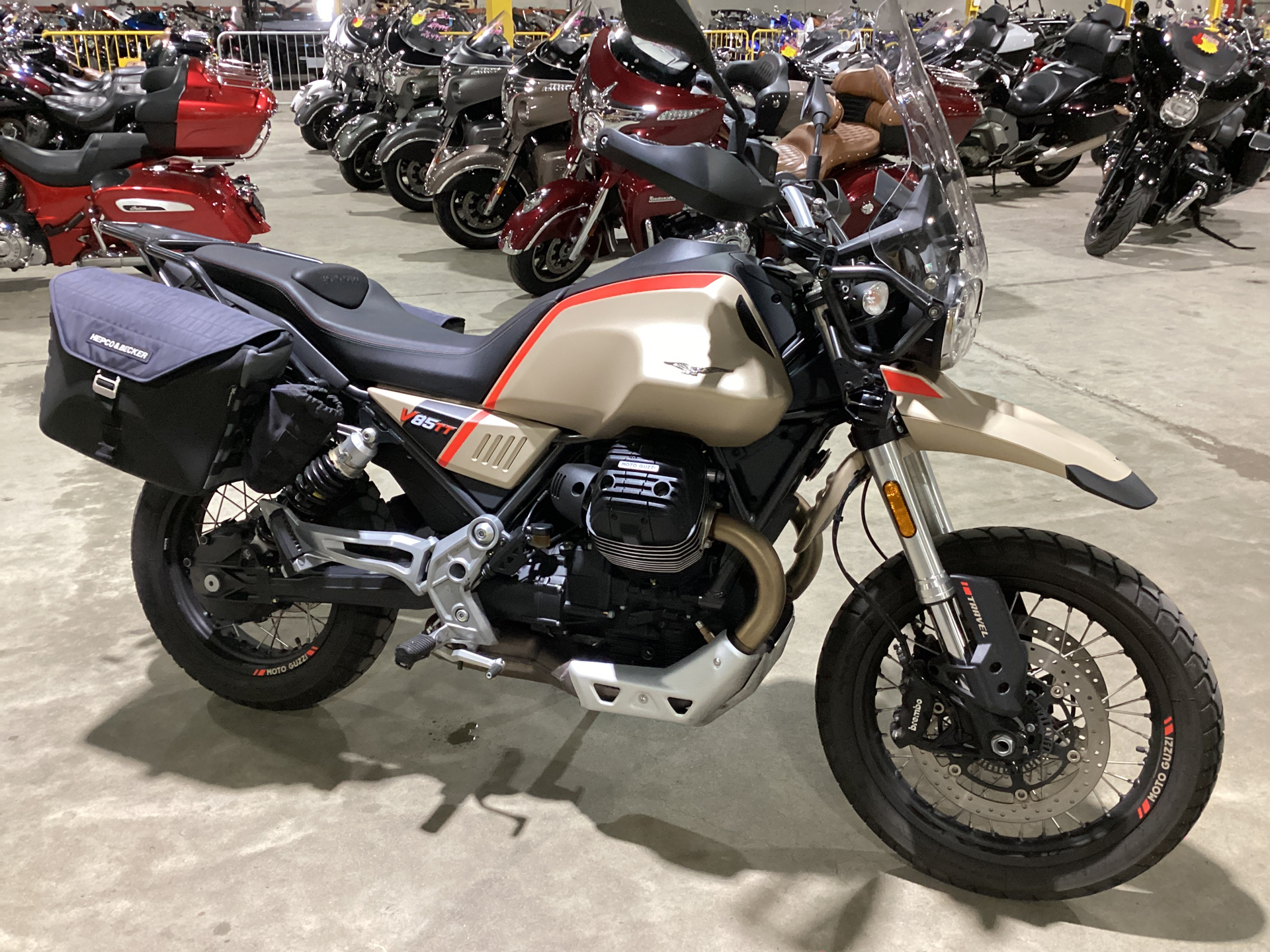 2020 Moto Guzzi V85 TT Travel in Foxboro, Massachusetts - Photo 1