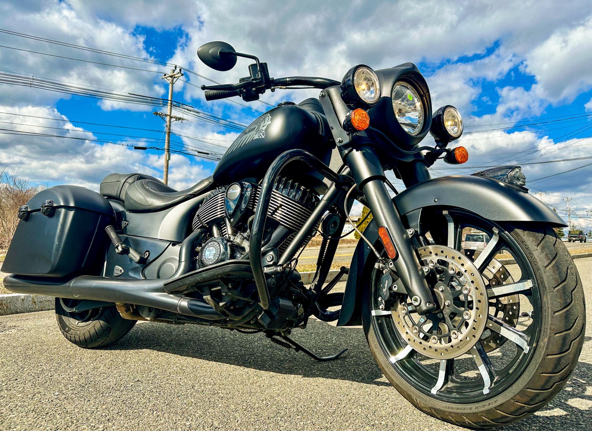 2019 Indian Motorcycle Springfield® Dark Horse® ABS in Foxboro, Massachusetts - Photo 3