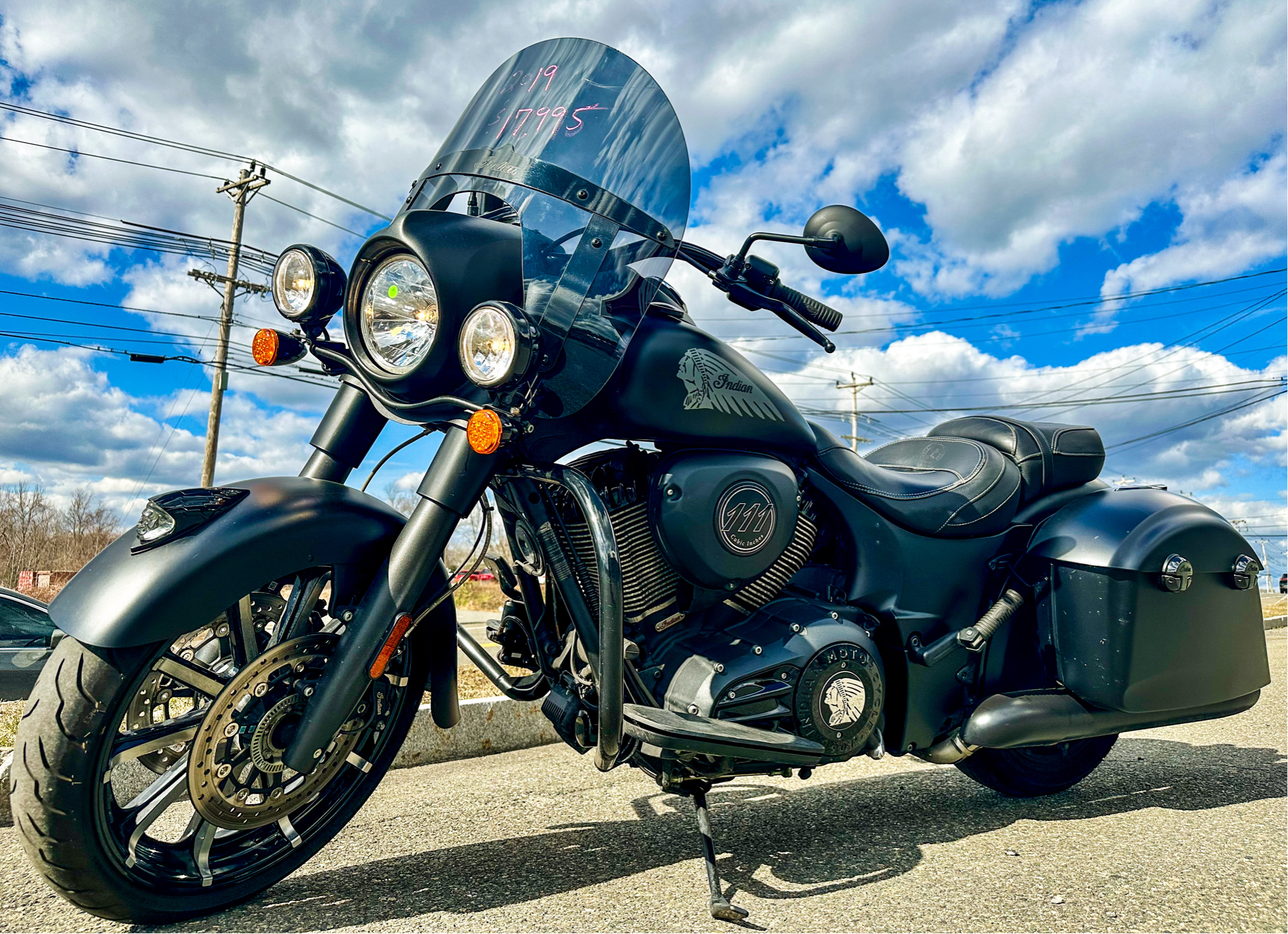 2019 Indian Motorcycle Springfield® Dark Horse® ABS in Foxboro, Massachusetts - Photo 1