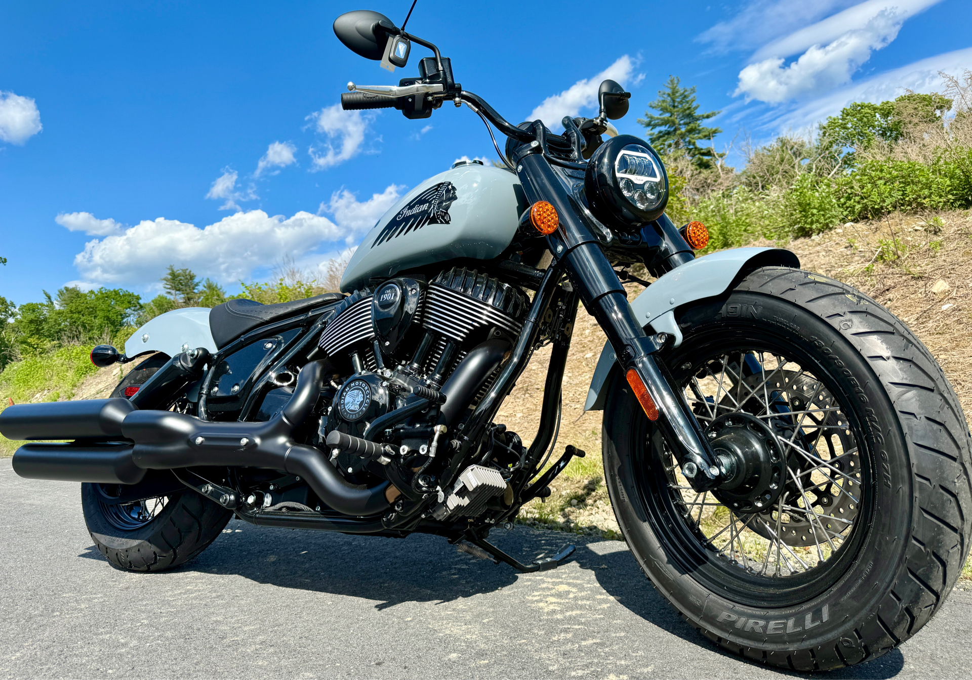 2024 Indian Motorcycle Chief Bobber Dark Horse® in Foxboro, Massachusetts - Photo 3