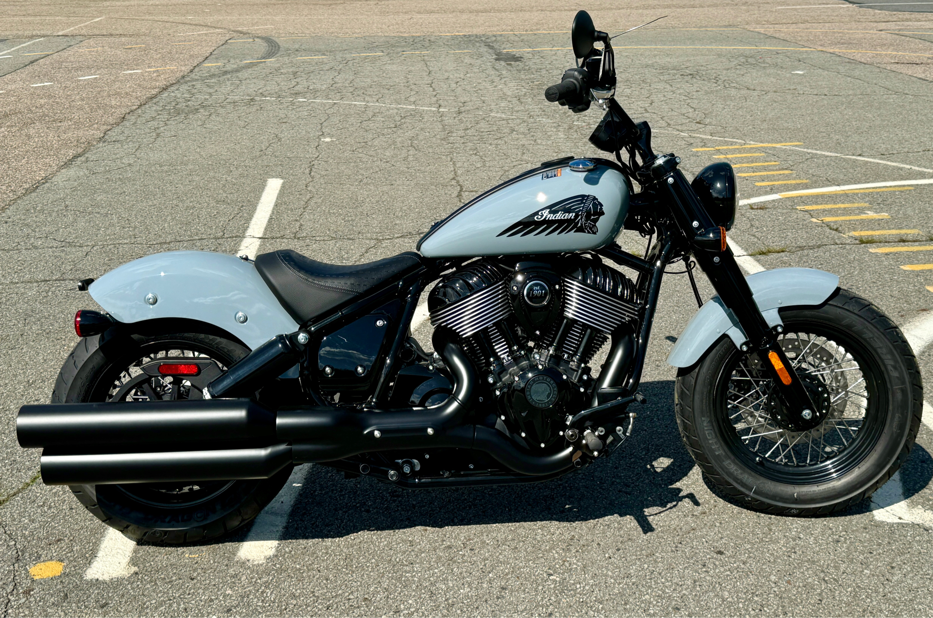 2024 Indian Motorcycle Chief Bobber Dark Horse® in Foxboro, Massachusetts - Photo 1