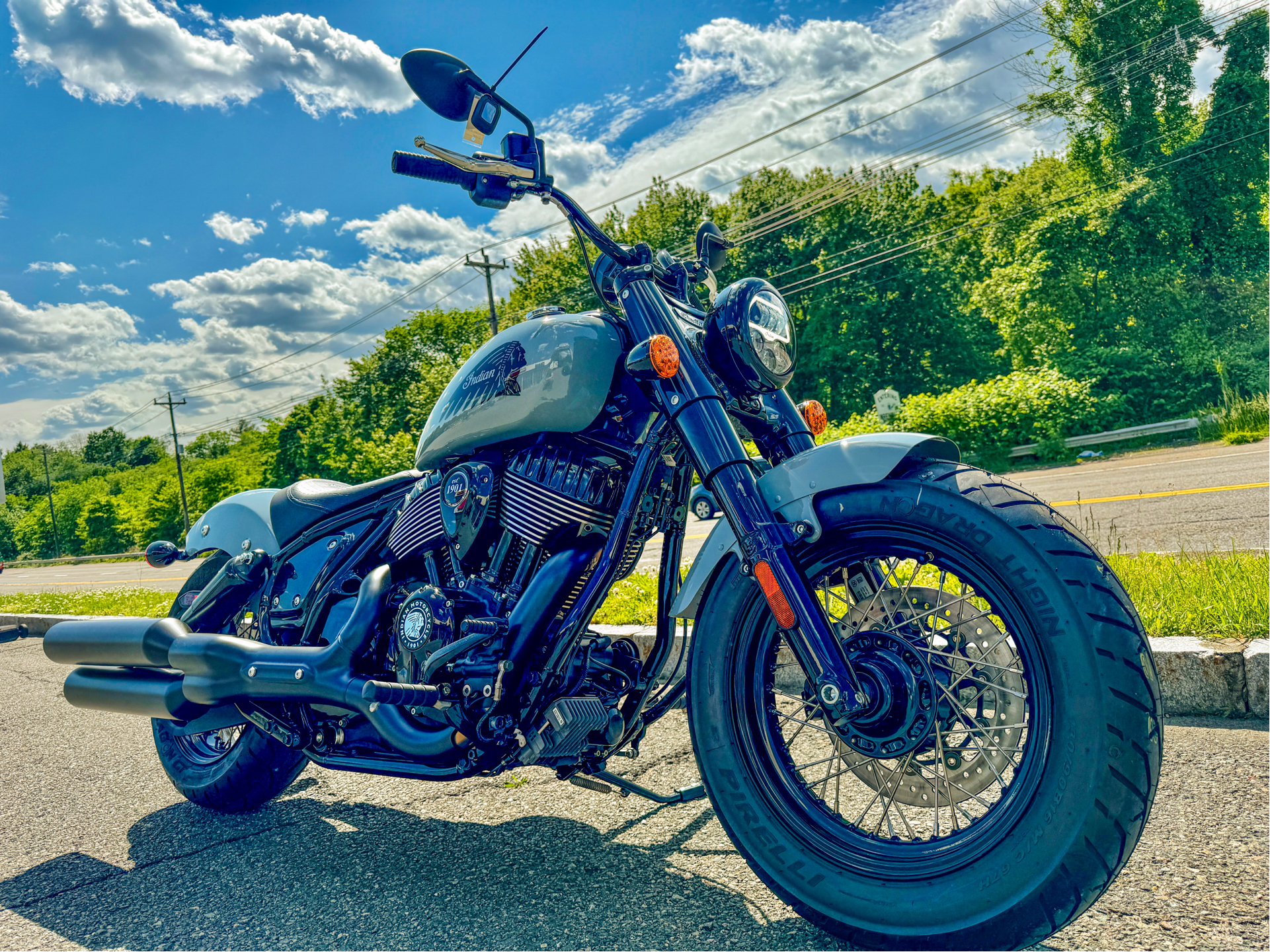 2024 Indian Motorcycle Chief Bobber Dark Horse® in Foxboro, Massachusetts - Photo 14