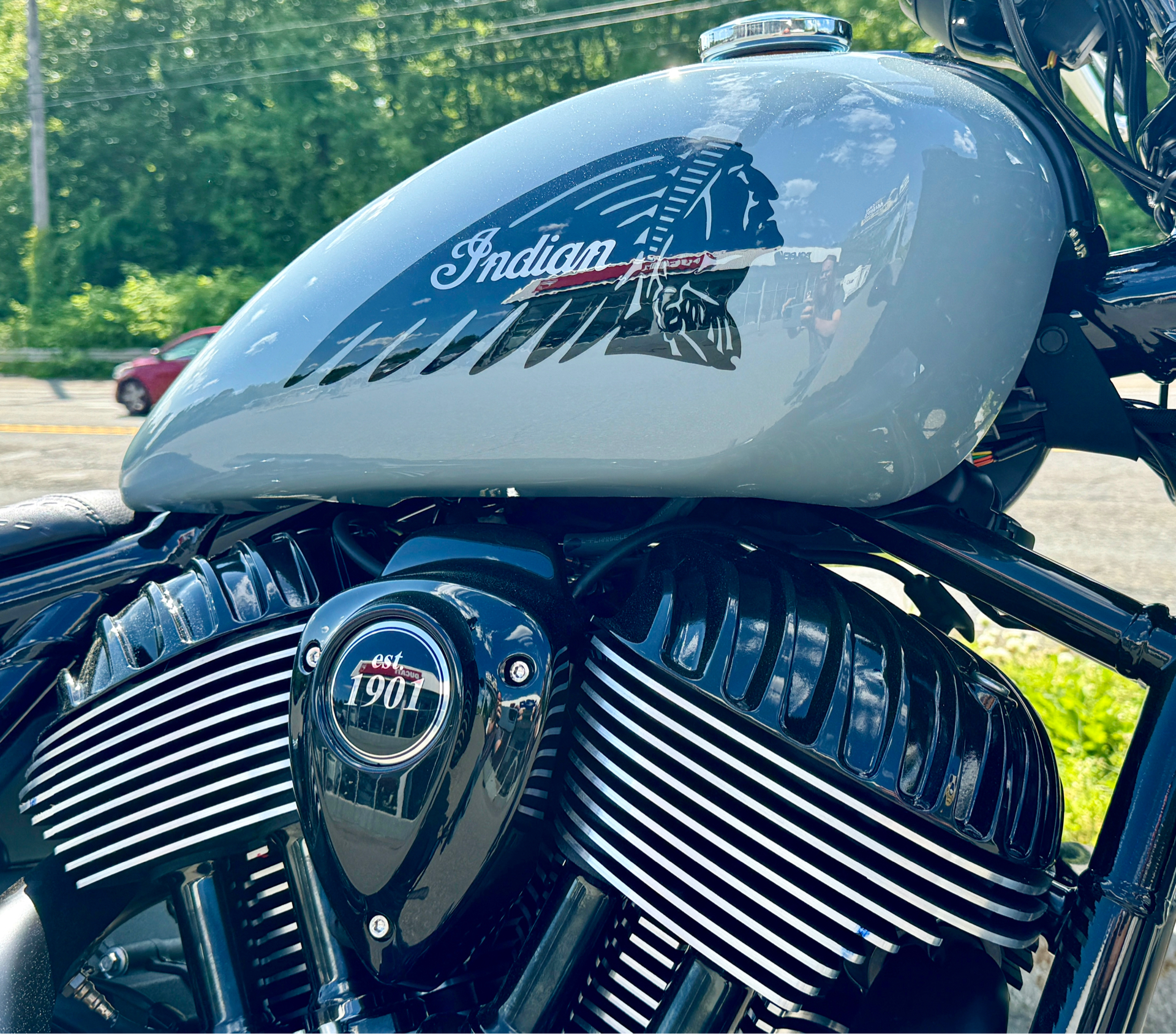 2024 Indian Motorcycle Chief Bobber Dark Horse® in Foxboro, Massachusetts - Photo 7