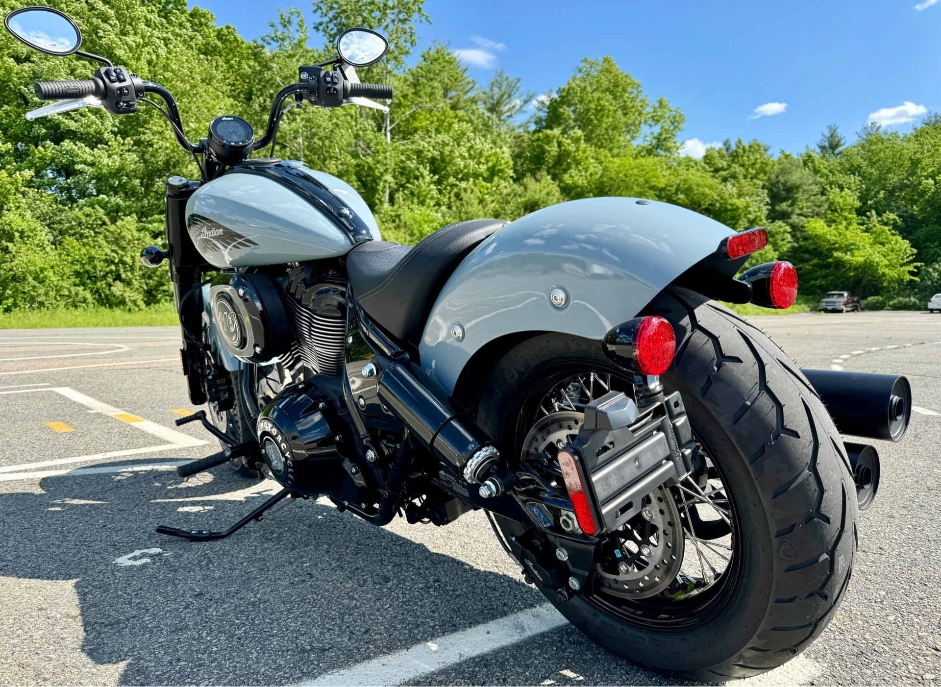 2024 Indian Motorcycle Chief Bobber Dark Horse® in Foxboro, Massachusetts - Photo 9