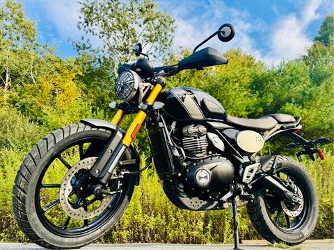 2024 Triumph Scrambler 400 X in Foxboro, Massachusetts