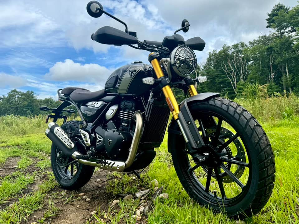 2024 Triumph Scrambler 400 X in Foxboro, Massachusetts - Photo 1