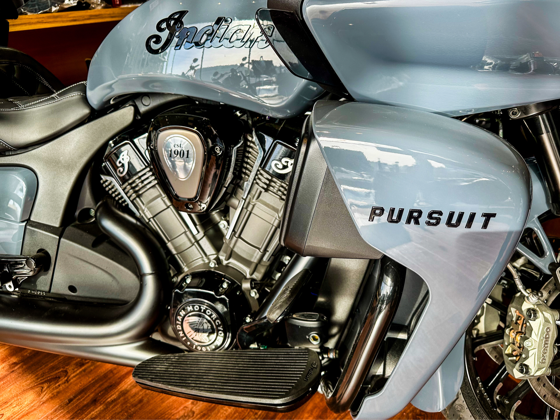 2023 Indian Motorcycle Pursuit® Dark Horse® with Premium Package in Foxboro, Massachusetts - Photo 4