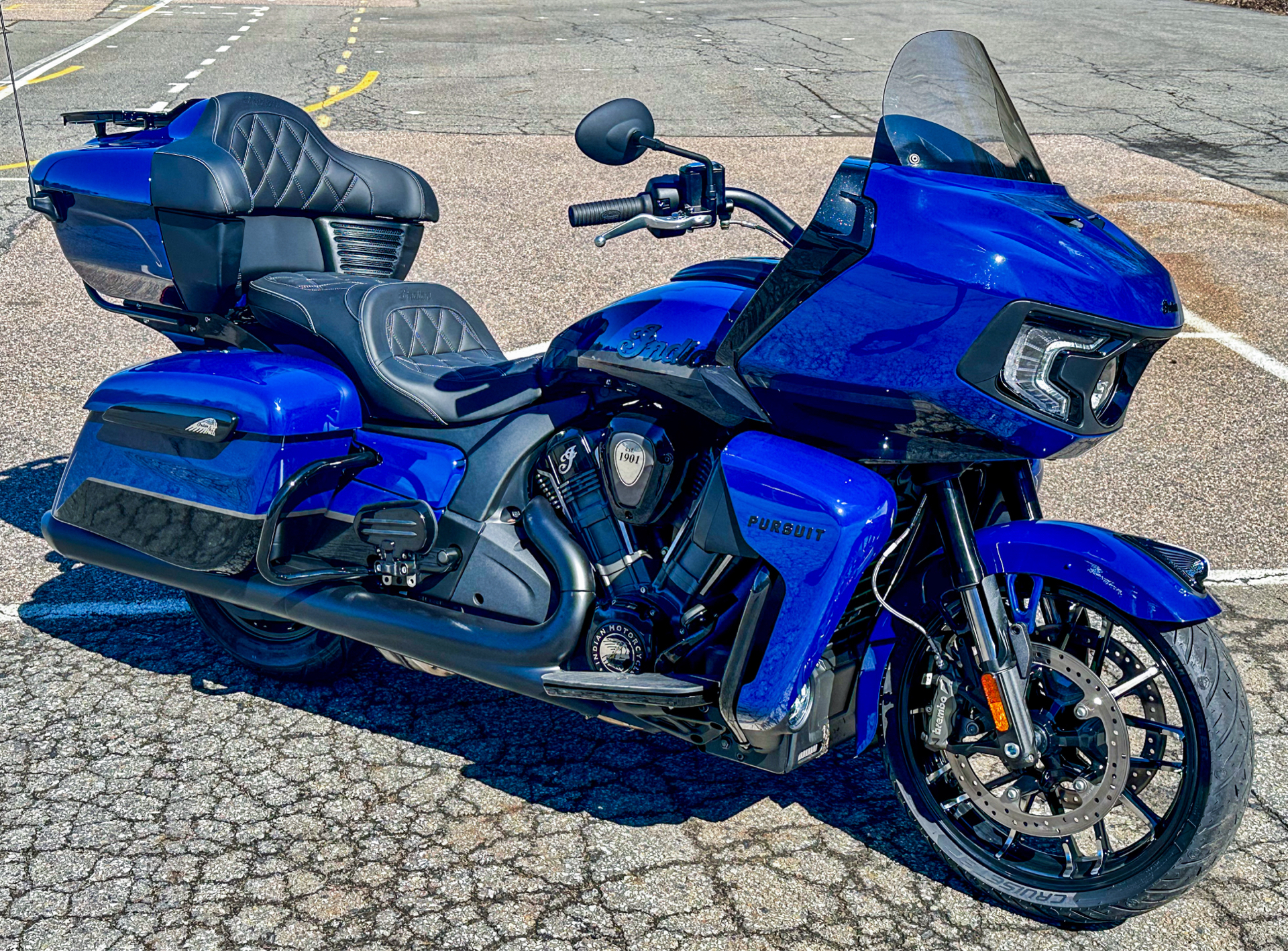 2024 Indian Motorcycle Pursuit® Dark Horse® in Foxboro, Massachusetts - Photo 1