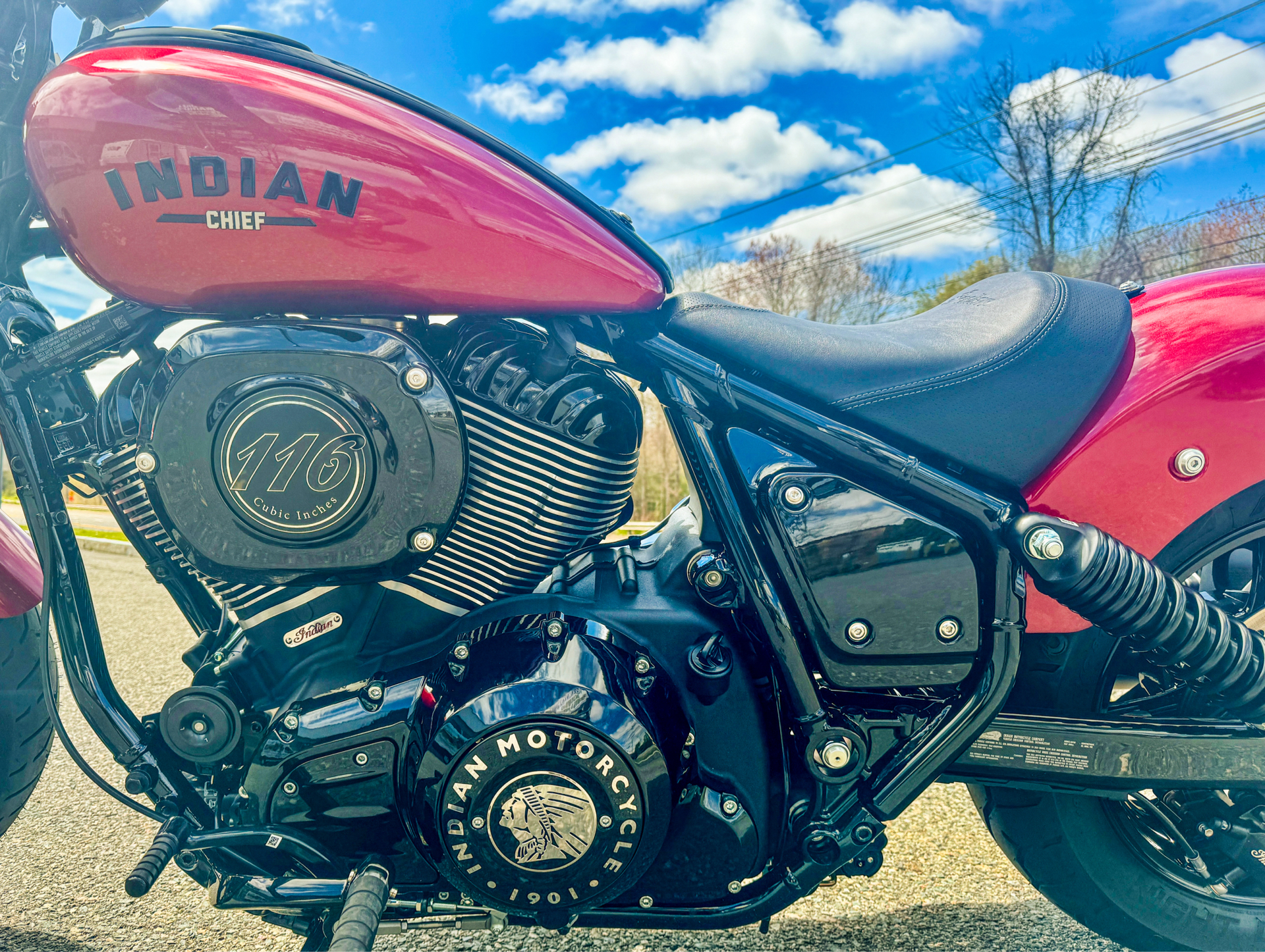 2024 Indian Motorcycle Chief Dark Horse® in Foxboro, Massachusetts - Photo 6