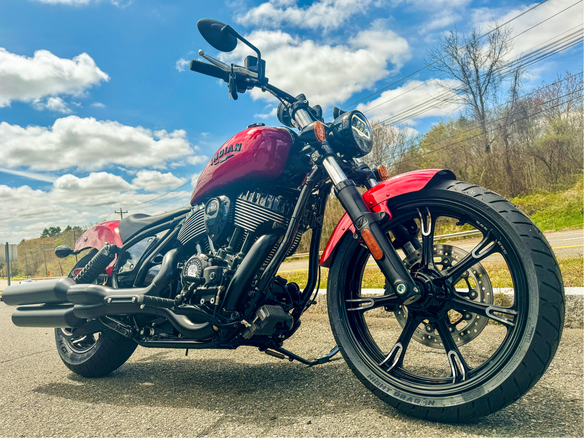 2024 Indian Motorcycle Chief Dark Horse® in Foxboro, Massachusetts - Photo 1