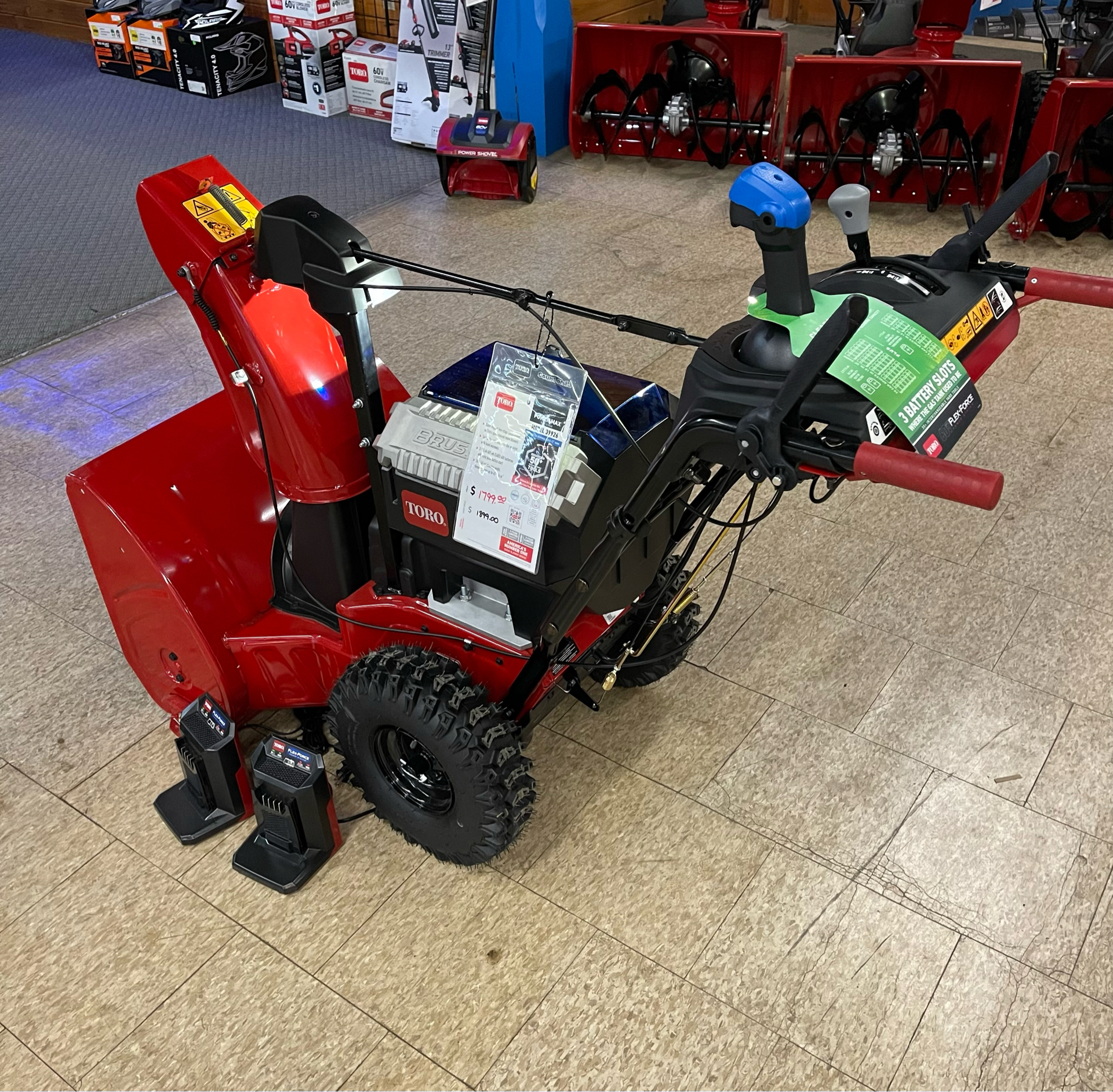 Toro 26 in. Power Max e26 60V with (2) 7.5Ah Batteries and Charger in Eagle Bend, Minnesota - Photo 2