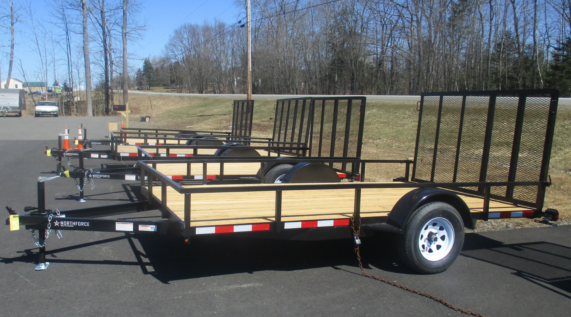 2023 North Force 7x12 Utility Trailer in Newport, Maine - Photo 1