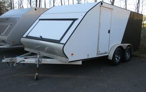 2019 Mission Trailers Crossover 16' Low Pro in Newport, Maine