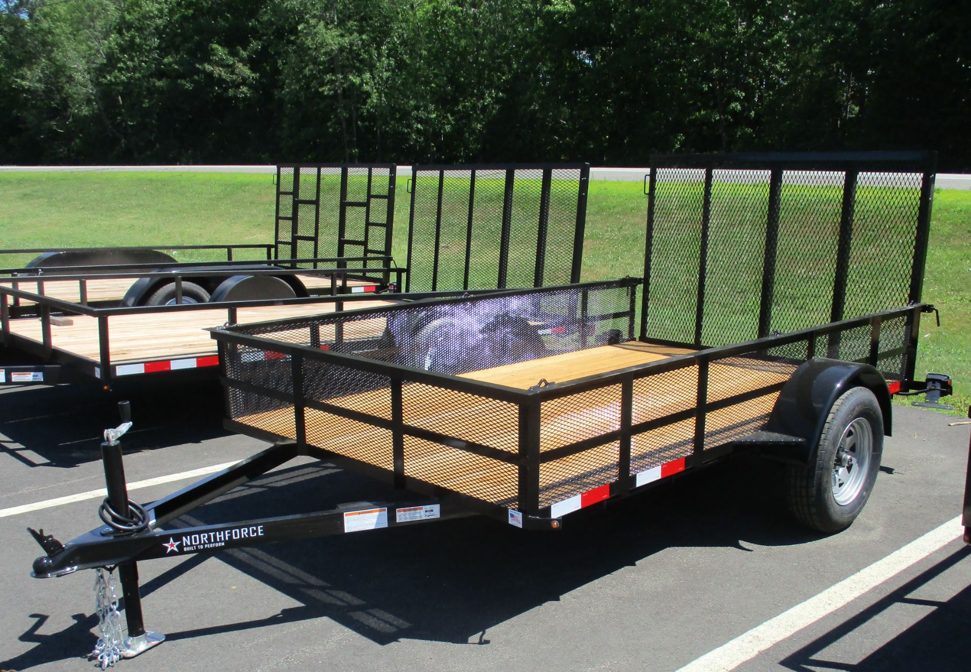 2022 North Force 6X10 UTILITY TRAILER WITH MESH SIDES in Newport, Maine - Photo 1
