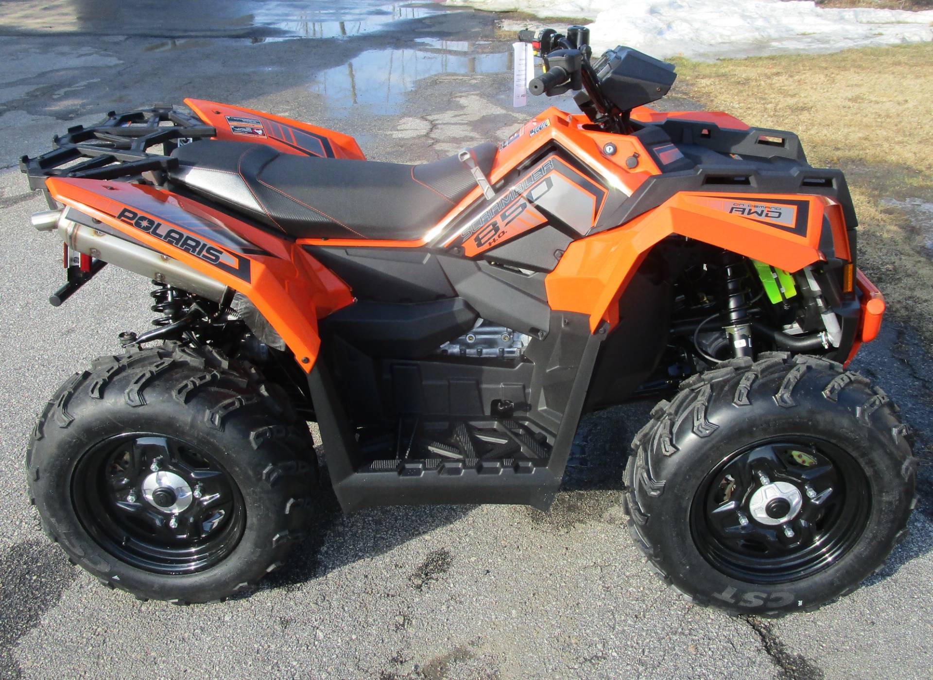 New 21 Polaris Scrambler 850 Atvs In Newport Me Stock Number N A