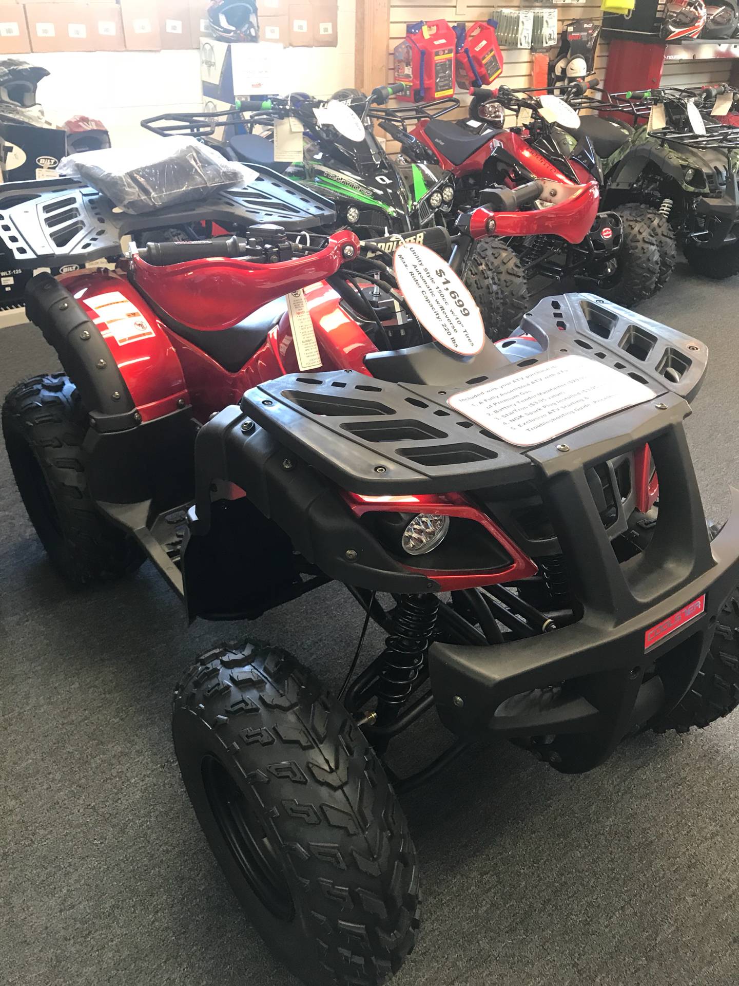 Coolster Mountopz 150 ATVs Smyrna