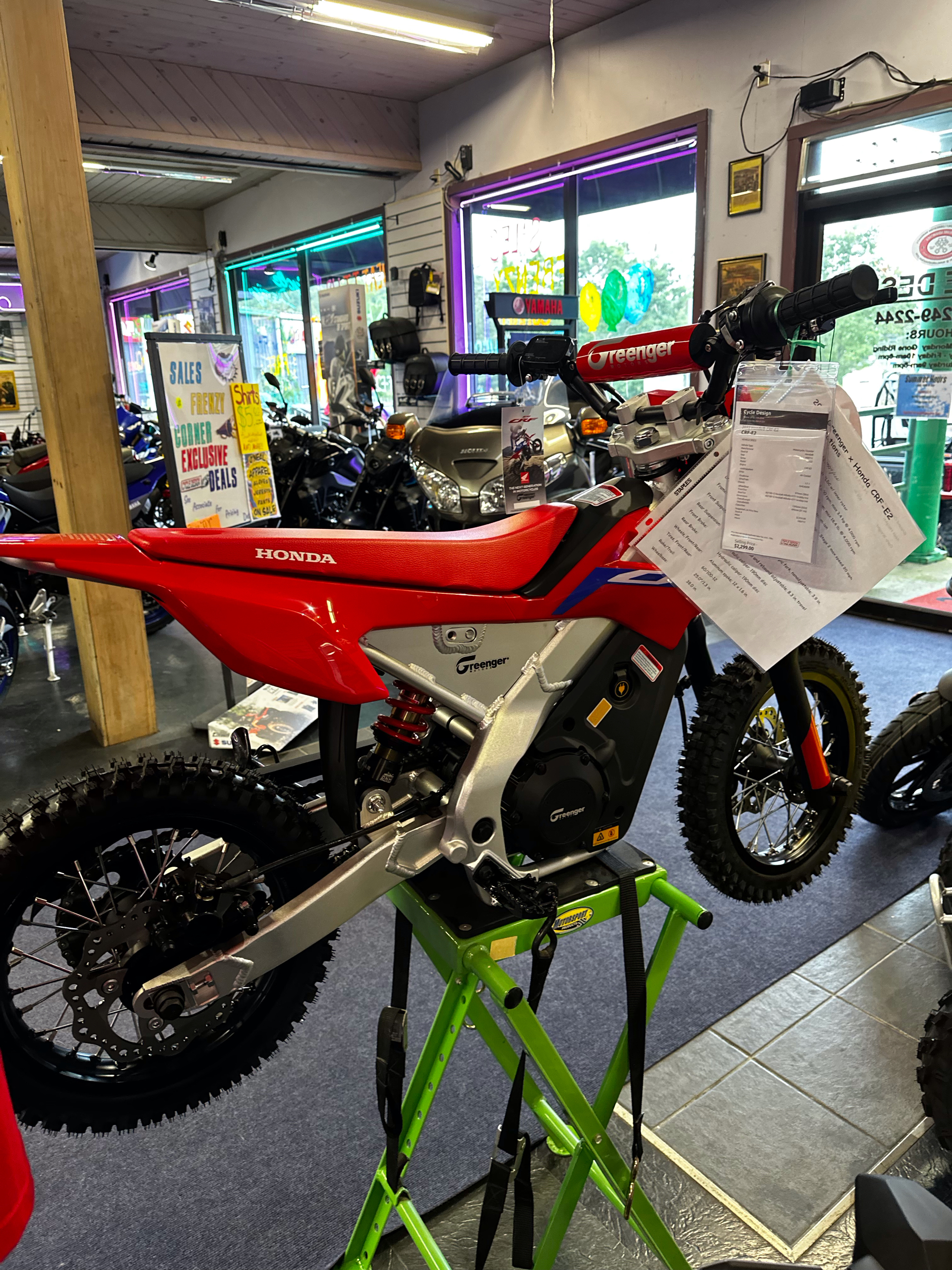 2022 Greenger Powersports CRF-E2 in Phillipston, Massachusetts - Photo 5