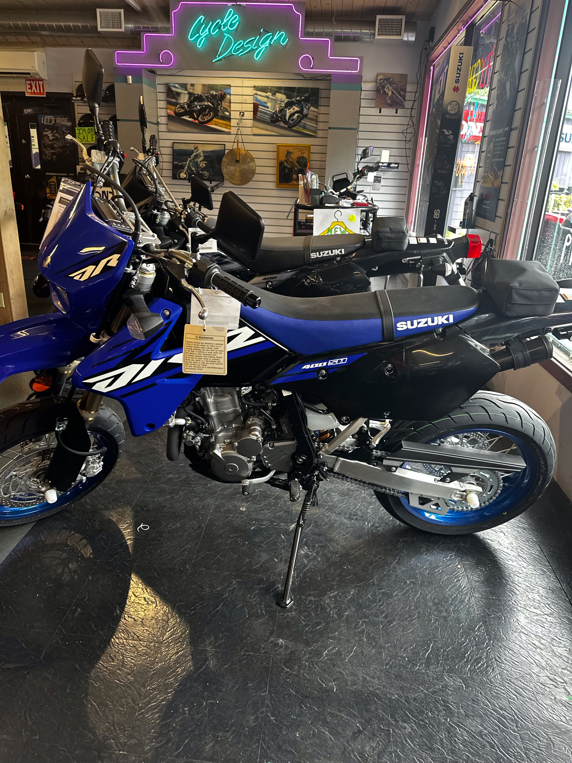 2024 Suzuki DR-Z400SM in Phillipston, Massachusetts - Photo 1