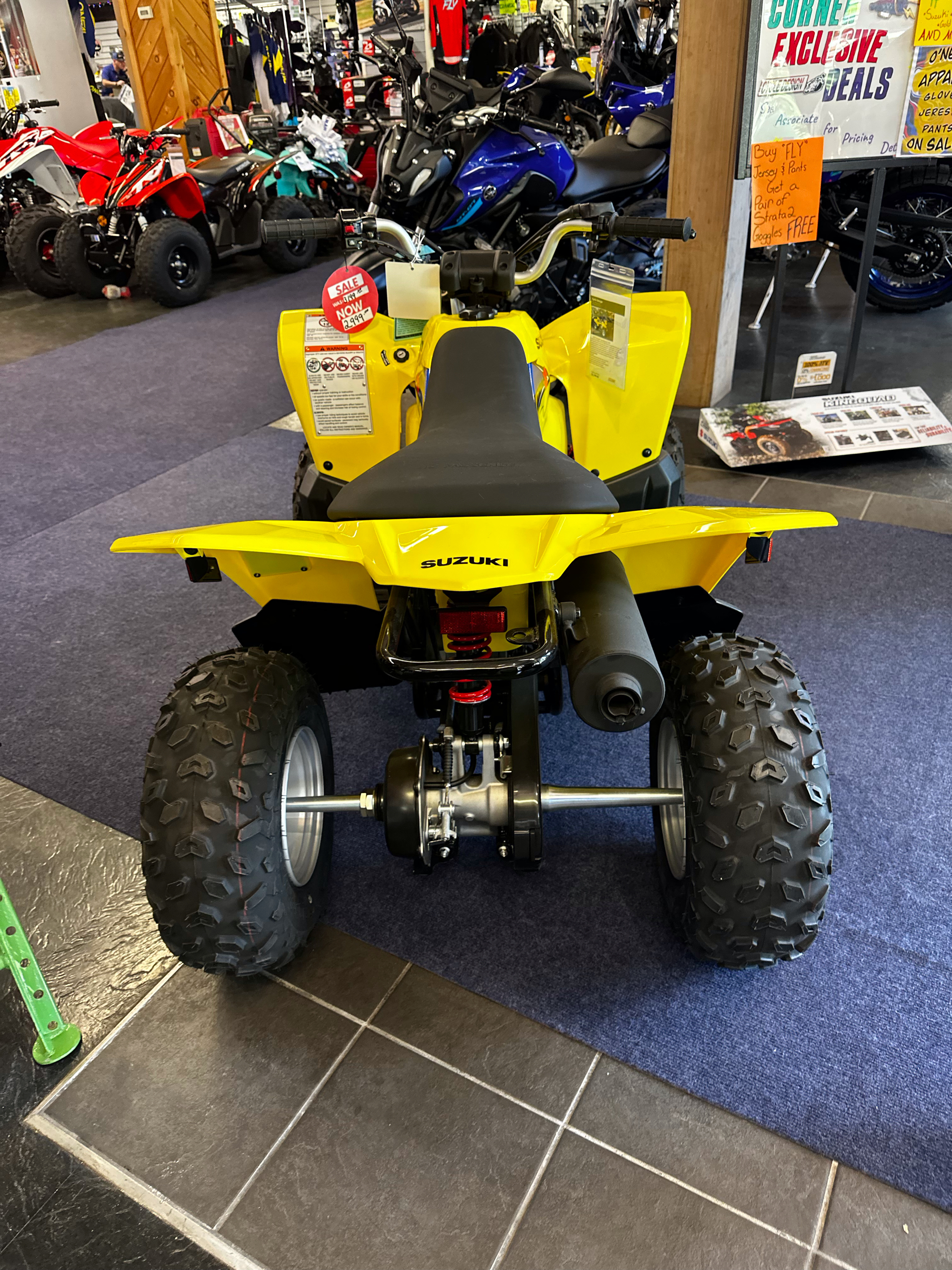 2023 Suzuki QuadSport Z90 in Phillipston, Massachusetts - Photo 2