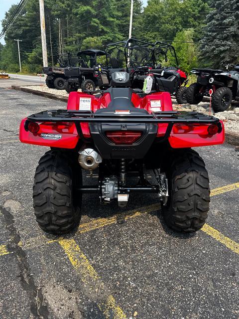 2024 Honda FourTrax Rancher 4x4 ES in Phillipston, Massachusetts - Photo 4