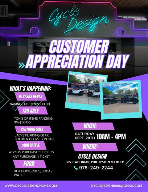 Customer Appreciation Day 