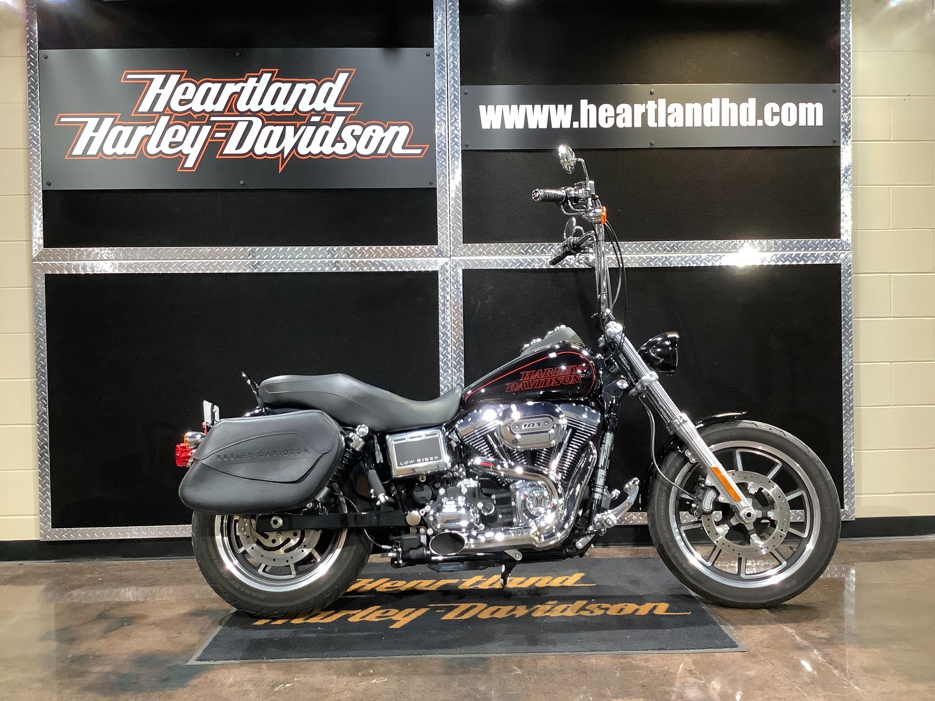 Used 2016 Harley Davidson Low Rider Motorcycles In Burlington Ia 330072 Vivid Black