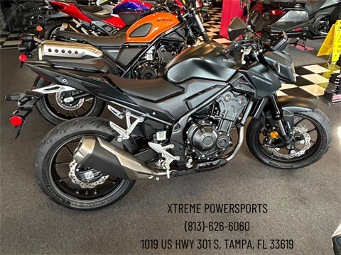 2024 Honda CB500F ABS in Tampa, Florida