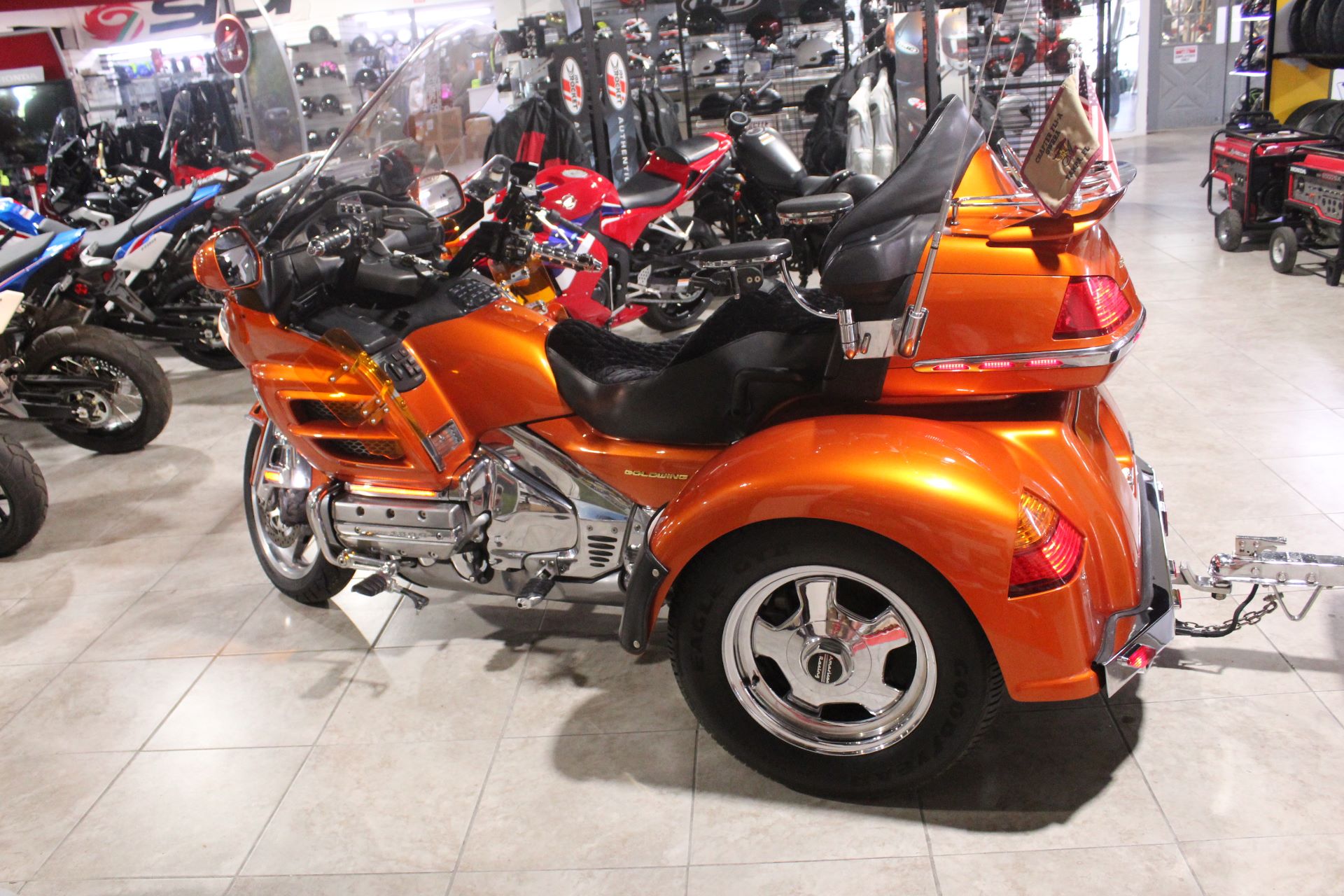 Used 2002 Motor Trike GL1800 Goldwing Trike Fastback w/Trailer | Trikes ...