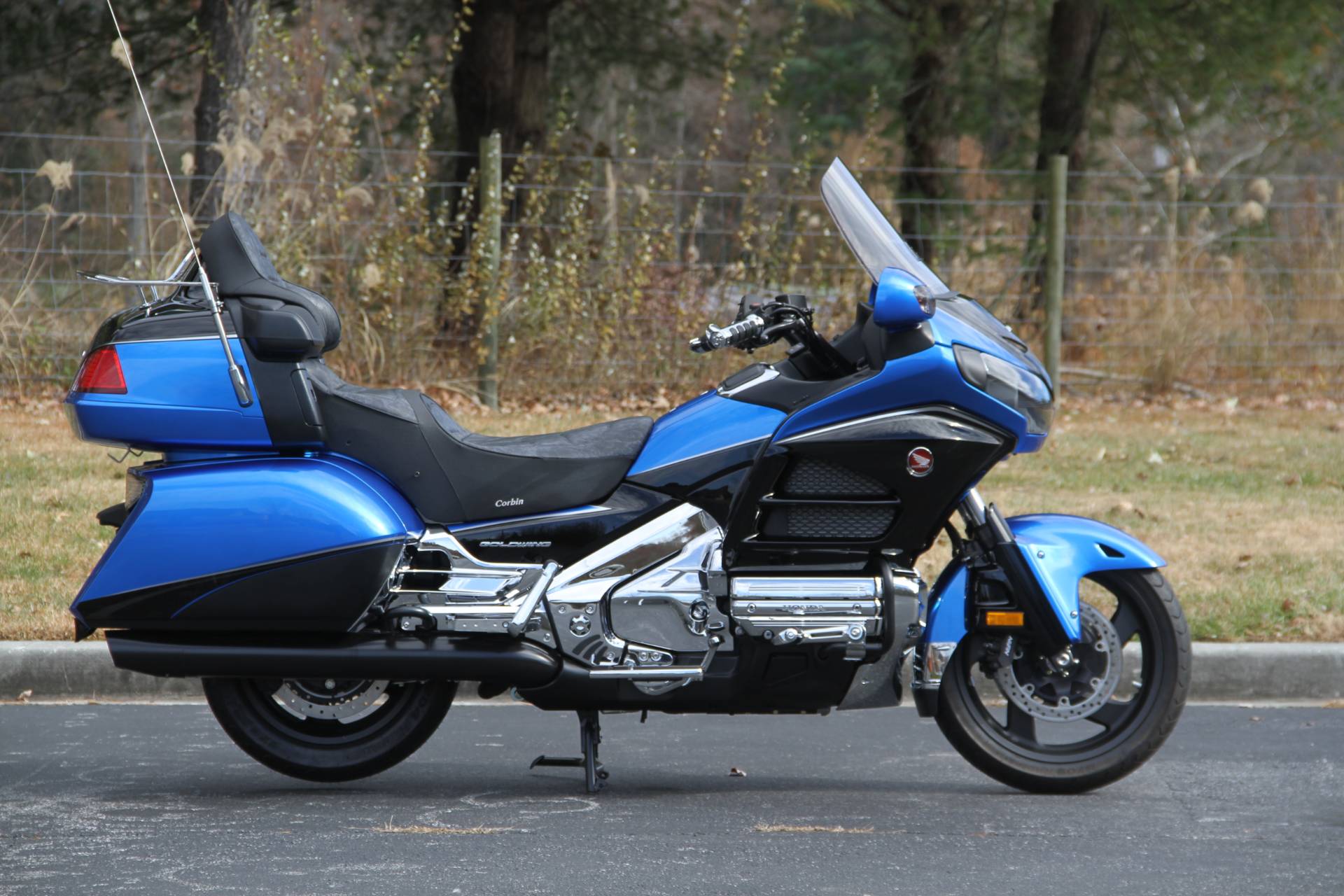 blue motorcycle kids