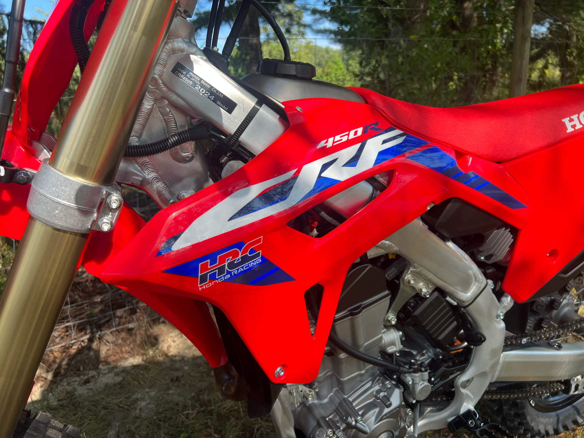 2024 Honda CRF450R in Hendersonville, North Carolina - Photo 10