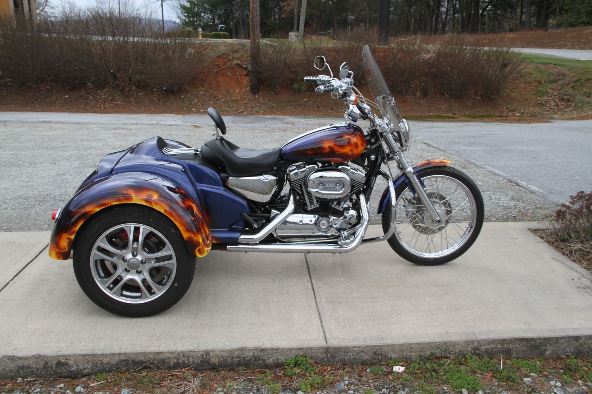 2008 Harley-Davidson Sportster XL 1200 Custom in Hendersonville, North Carolina - Photo 5